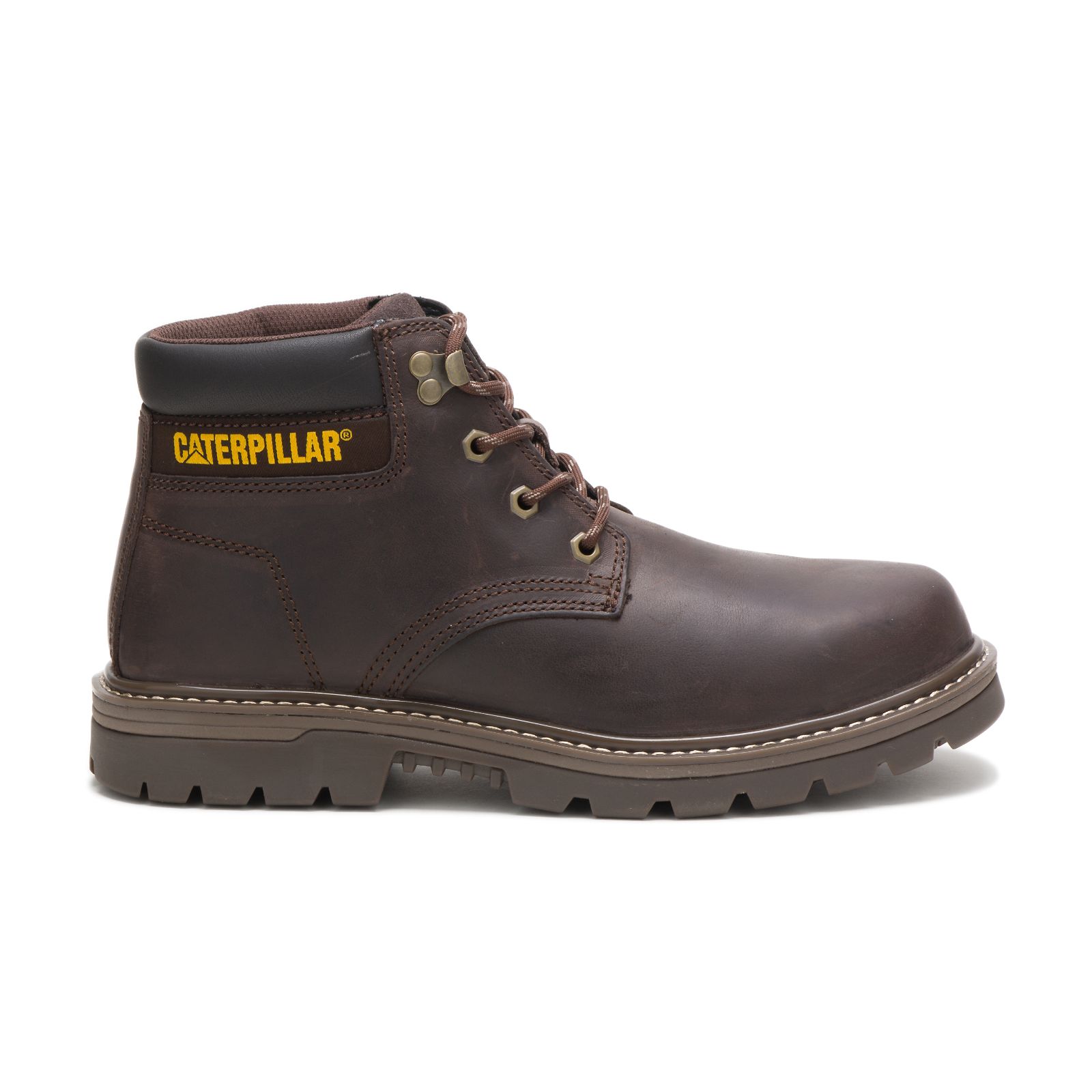 Men's Caterpillar Outbase Steel Toe Steel Toe Boots Coffee Ireland ELQG38149